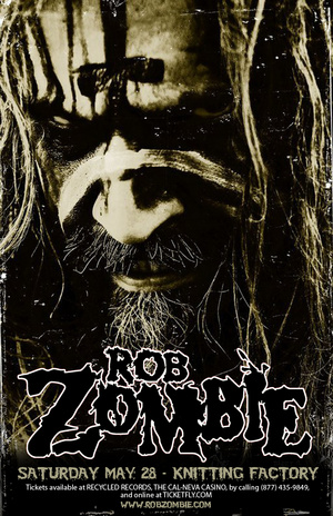 Rob Zombie @ Knitting Factory 2011-05-28